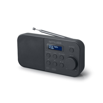 Muse Alarm function, M-109DB, Portable radio, Black Muse Alarm function, M-109DB, Portable radio, Black