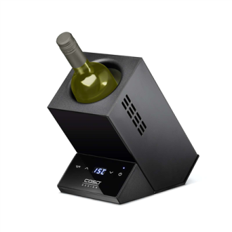 Caso Wine cooler for one bottle WineCase One Free standing, Bottles capacity 1, Black Caso Wine cooler for one bottle WineCase One Free standing, Bottles capacity 1, Black