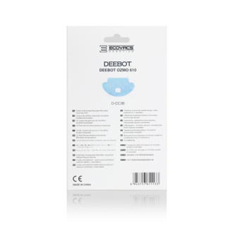 Ecovacs Mopping cloth for OZMO 610/601 D-CC3B Blue