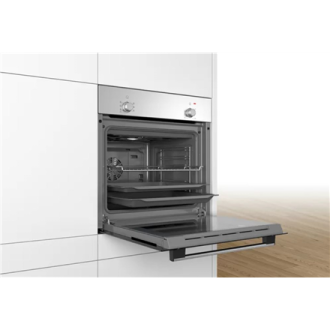 Bosch Oven HBF010BR1S 66 L, A, Height 59.5 cm, Width 59.4 cm, Stainless steel Bosch Oven HBF010BR1S 66 L, A, Height 59.5 cm, Width 59.4 cm, Stainless steel