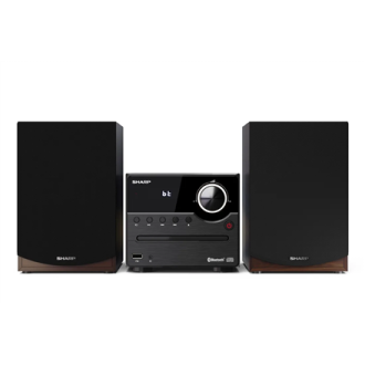 Sharp XL-B512(BR) Hi-Fi Micro System, CD/FM/USB/Bluetooth v5.0, 45W, Brown