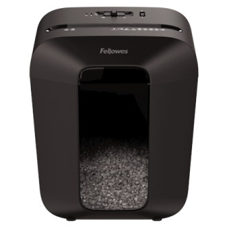 Fellowes Powershred LX41 Black, 17 L, Credit cards shredding, Mini-Cut Shredder, Paper handling standard/output 8 sheets per pas Fellowes Powershred LX41 Black, 17 L, Credit cards shredding, Mini-Cut Shredder, Paper handling standard/output 8 sheets per pas