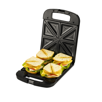 Adler Sandwich Maker AD 3055 200 W, Number of plates 4, Black