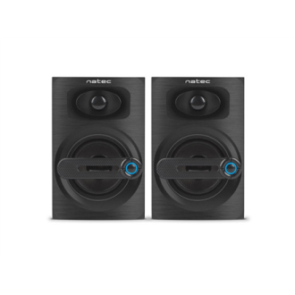 Natec Bookshelf Speaker NGL-1641 Cougar Black Natec Bookshelf Speaker NGL-1641 Cougar Black