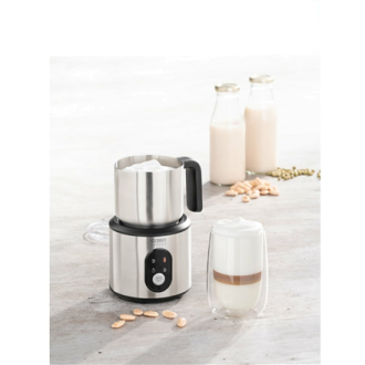Caso Crema & Choco Milk frother, LED Display, 360 base station, Inox Caso Crema & Choco Milk frother, LED Display, 360 base station, Inox
