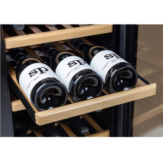 Caso Wine cooler WineComfort 24 Energy efficiency class G, Bottles capacity 24 bottles, Cooling type Compressor technology, Blac Caso Wine cooler WineComfort 24 Energy efficiency class G, Bottles capacity 24 bottles, Cooling type Compressor technology, Blac