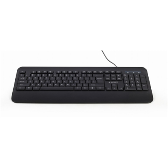 Gembird Multimedia Keyboard KB-UML-03 Wired, US, Black