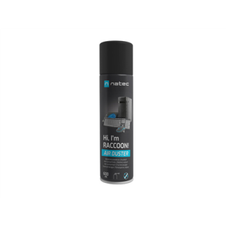 Natec Compressed Air Duster, Raccoon Air, 600 ml Natec Compressed Air Duster, Raccoon Air, 600 ml