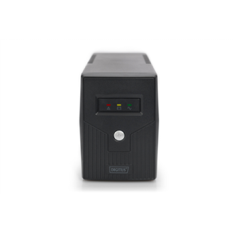 Digitus Line-Interactive UPS DN-170063, 600VA, 360W, 1x 12V/7Ah battery, 2x CEE 7/7 outlet, 2x RJ-11, 1x USB 2.0 type B, LED, Si Digitus Line-Interactive UPS DN-170063, 600VA, 360W, 1x 12V/7Ah battery, 2x CEE 7/7 outlet, 2x RJ-11, 1x USB 2.0 type B, LED, Si