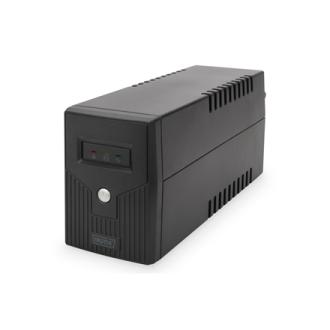 Digitus Line-Interactive UPS DN-170063, 600VA, 360W, 1x 12V/7Ah battery, 2x CEE 7/7 outlet, 2x RJ-11, 1x USB 2.0 type B, LED, Si Digitus Line-Interactive UPS DN-170063, 600VA, 360W, 1x 12V/7Ah battery, 2x CEE 7/7 outlet, 2x RJ-11, 1x USB 2.0 type B, LED, Si