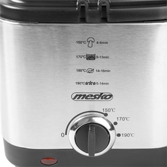 Mesko Deep Fryer MS 4910 Power 900 W, Capacity 1.5 L, Silver Mesko Deep Fryer MS 4910 Power 900 W, Capacity 1.5 L, Silver