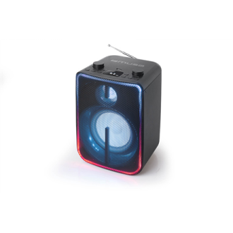 Muse Bluetooth Party Box Speaker with Battery M-1802DJ 60 W, Wireless connection, Black, Bluetooth Muse Bluetooth Party Box Speaker with Battery M-1802DJ 60 W, Wireless connection, Black, Bluetooth