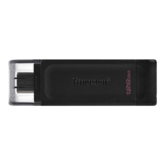 Kingston USB Flash Drive DataTraveler 70 128 GB, USB 3.2 Gen 1 Type-C, Black Kingston USB Flash Drive DataTraveler 70 128 GB, USB 3.2 Gen 1 Type-C, Black