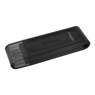 Kingston USB Flash Drive DataTraveler 70 128 GB, USB 3.2 Gen 1 Type-C, Black Kingston USB Flash Drive DataTraveler 70 128 GB, USB 3.2 Gen 1 Type-C, Black