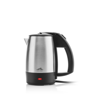 ETA Kettle ETA618890010 Holiday Electric, 1000 W, 0.5 L, Stainless steel, Black/Stainless steel ETA Kettle ETA618890010 Holiday Electric, 1000 W, 0.5 L, Stainless steel, Black/Stainless steel