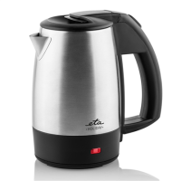 ETA Kettle ETA618890010 Holiday Electric, 1000 W, 0.5 L, Stainless steel, Black/Stainless steel ETA Kettle ETA618890010 Holiday Electric, 1000 W, 0.5 L, Stainless steel, Black/Stainless steel