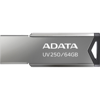 ADATA USB Flash Drive UV250 64 GB, USB 2.0, Silver ADATA USB Flash Drive UV250 64 GB, USB 2.0, Silver