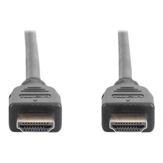 Digitus Ultra High Speed HDMI Cable with Ethernet AK-330124-020-S Black, HDMI to HDMI, 2 m Digitus Ultra High Speed HDMI Cable with Ethernet AK-330124-020-S Black, HDMI to HDMI, 2 m