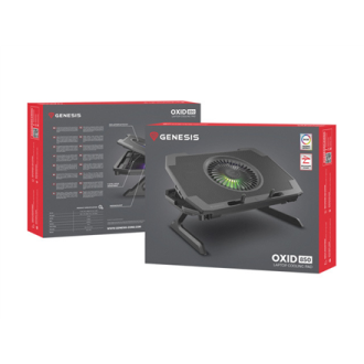 Genesis Laptop Cooling Pad OXID 850 Black, 270 x 400 x 35 mm Genesis Laptop Cooling Pad OXID 850 Black, 270 x 400 x 35 mm