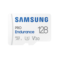 Samsung PRO Endurance MB-MJ128KA/EU 128 GB, MicroSD Memory Card, Flash memory class U3, V30, Class 10, SD adapter Samsung PRO Endurance MB-MJ128KA/EU 128 GB, MicroSD Memory Card, Flash memory class U3, V30, Class 10, SD adapter