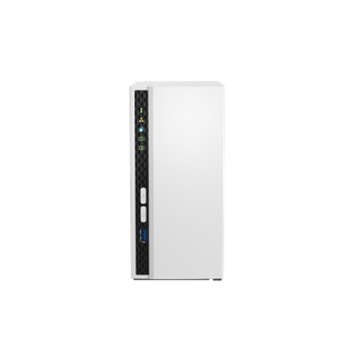 QNAP 2-Bay ARM TS-233 Up to 2 SATA 6Gb/s, 3Gb/s, Cortex-A55, Processor frequency 2.0 GHz, 2 GB, N/A, 2 x USB 2.0, 1 x USB 3.2 Ty QNAP 2-Bay ARM TS-233 Up to 2 SATA 6Gb/s, 3Gb/s, Cortex-A55, Processor frequency 2.0 GHz, 2 GB, N/A, 2 x USB 2.0, 1 x USB 3.2 Ty