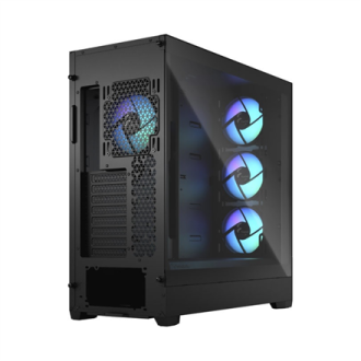 Fractal Design Pop XL Air RGB Black TG Clear Tint, E-ATX up to 280 mm, ATX , mATX, Mini ITX, Power supply included No