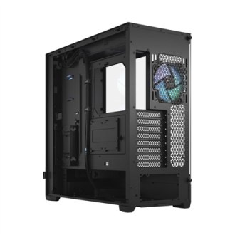 Fractal Design Pop XL Air RGB Black TG Clear Tint, E-ATX up to 280 mm, ATX , mATX, Mini ITX, Power supply included No