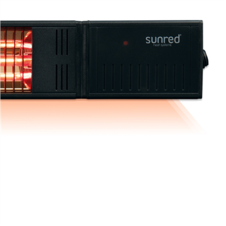 SUNRED Heater RDS-15W-B, Fortuna Wall Infrared, 1500 W, Black SUNRED Heater RDS-15W-B, Fortuna Wall Infrared, 1500 W, Black