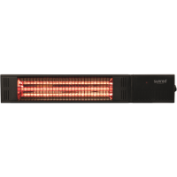 SUNRED Heater RDS-15W-B, Fortuna Wall Infrared, 1500 W, Black SUNRED Heater RDS-15W-B, Fortuna Wall Infrared, 1500 W, Black