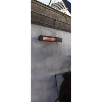 SUNRED Heater RDS-15W-B, Fortuna Wall Infrared, 1500 W, Black SUNRED Heater RDS-15W-B, Fortuna Wall Infrared, 1500 W, Black