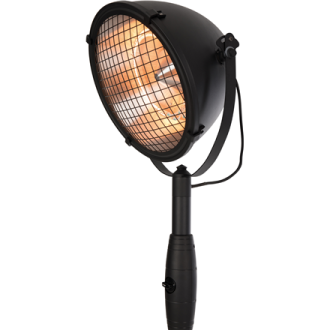 SUNRED Heater RSS19, Indus Bright Standing Infrared, 2100 W, Black SUNRED Heater RSS19, Indus Bright Standing Infrared, 2100 W, Black