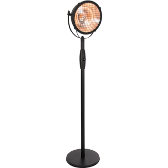 SUNRED Heater RSS19, Indus Bright Standing Infrared, 2100 W, Black SUNRED Heater RSS19, Indus Bright Standing Infrared, 2100 W, Black