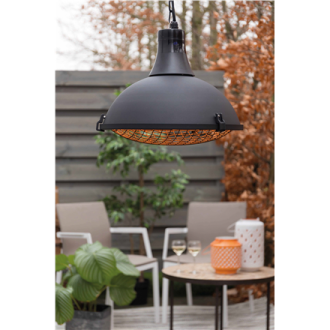 SUNRED Heater IND-2100H, Indus II Bright Hanging Infrared, 2100 W, Black SUNRED Heater IND-2100H, Indus II Bright Hanging Infrared, 2100 W, Black