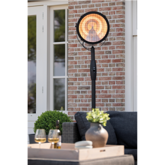 SUNRED Heater RSS19, Indus Bright Standing Infrared, 2100 W, Black SUNRED Heater RSS19, Indus Bright Standing Infrared, 2100 W, Black
