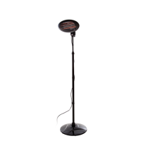SUNRED Heater SMQ2000A, Elekra Quartz Standing Infrared, 2000 W, Black SUNRED Heater SMQ2000A, Elekra Quartz Standing Infrared, 2000 W, Black