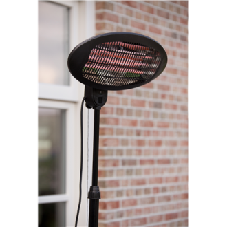 SUNRED Heater SMQ2000A, Elekra Quartz Standing Infrared, 2000 W, Black SUNRED Heater SMQ2000A, Elekra Quartz Standing Infrared, 2000 W, Black