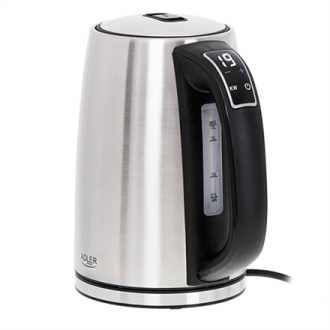 Adler Kettle AD 1340 Electric, 2200 W, 1.7 L, Stainless steel, 360 rotational base, Inox Adler Kettle AD 1340 Electric, 2200 W, 1.7 L, Stainless steel, 360 rotational base, Inox