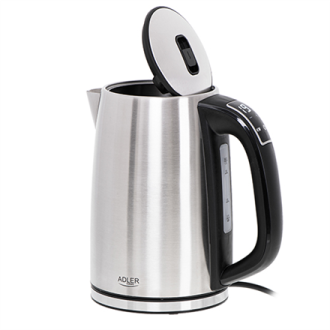 Adler Kettle AD 1340 Electric, 2200 W, 1.7 L, Stainless steel, 360 rotational base, Inox Adler Kettle AD 1340 Electric, 2200 W, 1.7 L, Stainless steel, 360 rotational base, Inox