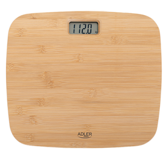Adler Bathroom Bamboo Scale AD 8173 Maximum weight (capacity) 150 kg, Accuracy 100 g Adler Bathroom Bamboo Scale AD 8173 Maximum weight (capacity) 150 kg, Accuracy 100 g
