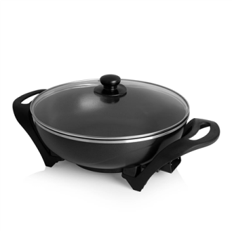 Tristar Electric Wok PZ-9130 1500 W, Stainless steel, 4.5 L, Black Tristar Electric Wok PZ-9130 1500 W, Stainless steel, 4.5 L, Black