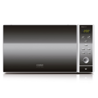 Caso Microwave Oven with Grill and Convection MCG 25 Chef Free standing, 25 L, 900 W, Convection, Grill, Stainless steel/Black