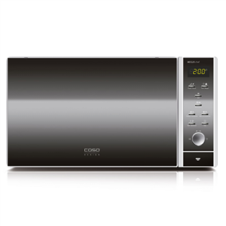 Caso Microwave Oven with Grill and Convection MCG 25 Chef Free standing, 25 L, 900 W, Convection, Grill, Stainless steel/Black