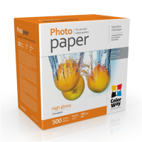 ColorWay Photo Paper PG2605004R Glossy, White, 10 x 15 cm, 260 g/m ColorWay Photo Paper PG2605004R Glossy, White, 10 x 15 cm, 260 g/m