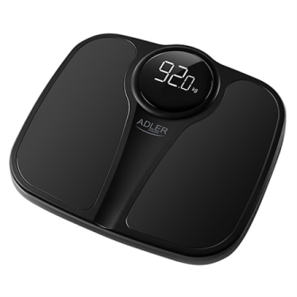 Adler Bathroom Scale AD 8172b Maximum weight (capacity) 180 kg, Accuracy 100 g, Body Mass Index (BMI) measuring, Black Adler Bathroom Scale AD 8172b Maximum weight (capacity) 180 kg, Accuracy 100 g, Body Mass Index (BMI) measuring, Black