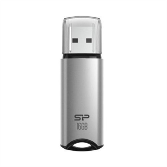Silicon Power USB Flash Drive Marvel Series M02 16 GB, Type-A USB 3.2 Gen 1, Silver Silicon Power USB Flash Drive Marvel Series M02 16 GB, Type-A USB 3.2 Gen 1, Silver