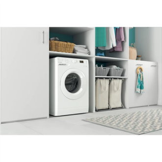 INDESIT Washing machine MTWA 71252 W EE Energy efficiency class E, Front loading, Washing capacity 7 kg, 1200 RPM, Depth 54 cm, INDESIT Washing machine MTWA 71252 W EE Energy efficiency class E, Front loading, Washing capacity 7 kg, 1200 RPM, Depth 54 cm,