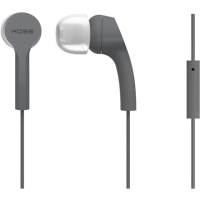 Koss Headphones KEB9iGRY Wired, In-ear, Microphone, Gray Koss Headphones KEB9iGRY Wired, In-ear, Microphone, Gray