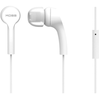 Koss Headphones KEB9iW Wired, In-ear, Microphone, White Koss Headphones KEB9iW Wired, In-ear, Microphone, White
