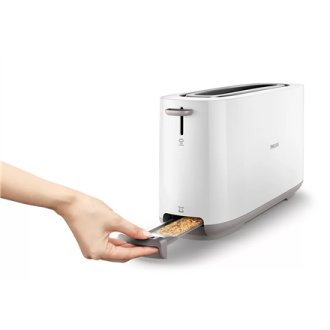 Philips Toaster HD2590/00 Daily Collection Power 870-1030 W, Number of slots 2, Housing material Plastic, White Philips Toaster HD2590/00 Daily Collection Power 870-1030 W, Number of slots 2, Housing material Plastic, White