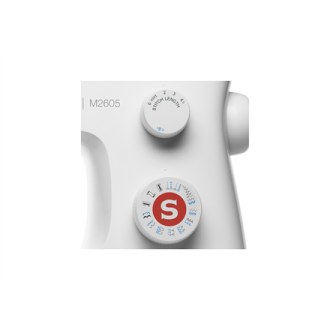 Singer Sewing Machine M2605 Number of stitches 12, White Singer Sewing Machine M2605 Number of stitches 12, White